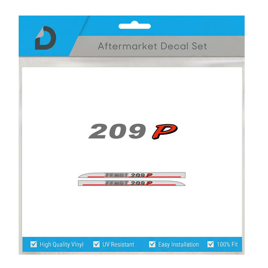 Fendt 209 P Decal Kit - Vinyl Restoration premium Plantation Series - set