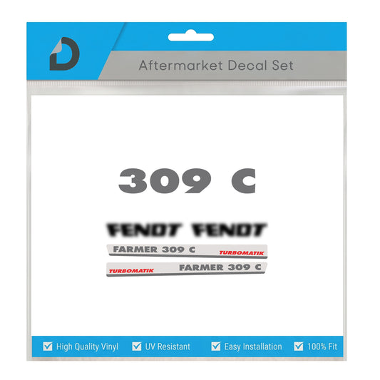 Fendt Farmer 309 C Turbomatik Decal Kit - Set High-Performance