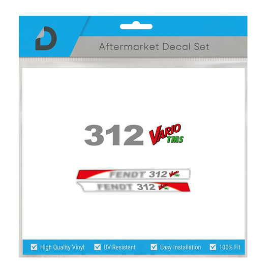 Fendt 312 Vario TMS Decal Kit - 300 Series Premium Vinyl Set - TMS Edition