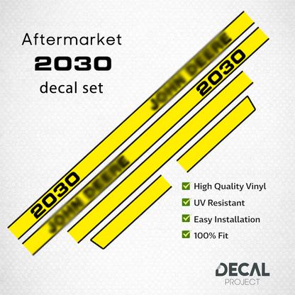 John Deere 2030 Decal Kit – Aftermarket Tractor Stickers – Full Restoration Set
