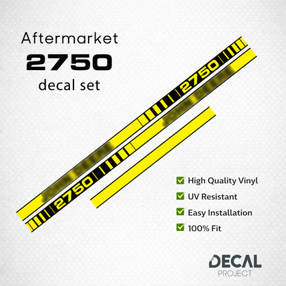 Aftermarket set fits JD 2750 Decal Kit – High-Quality Aftermarket Restoration Stick- Full Set