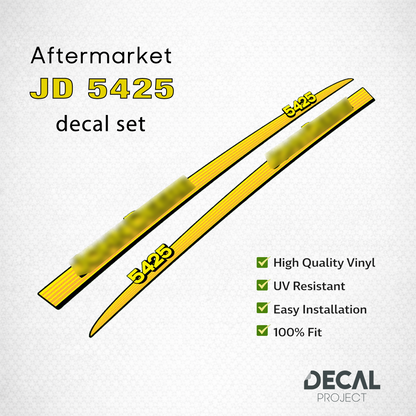 John Deere 5425 Decal Kit – Aftermarket Tractor Stickers - Full Set