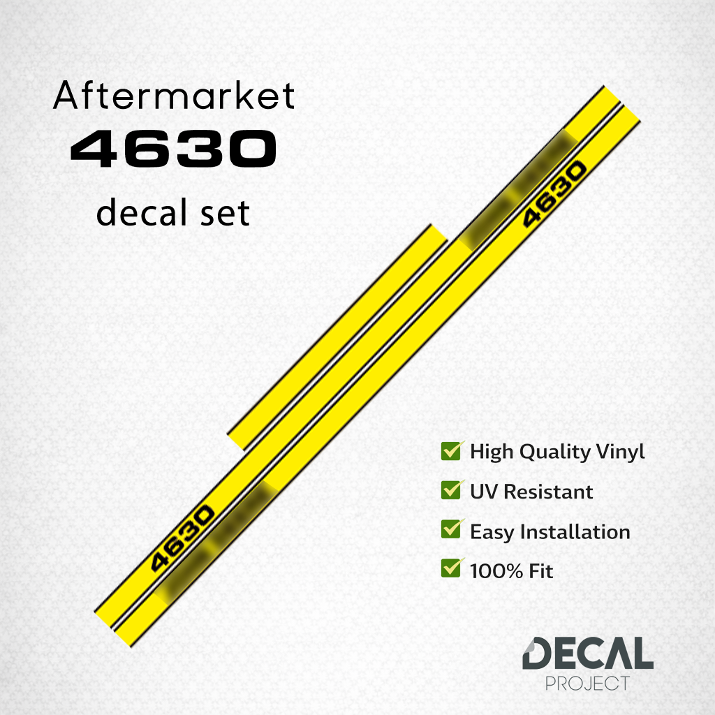 John Deere 4630 Decal Kit – Aftermarket Tractor Stickers – Generation II Set