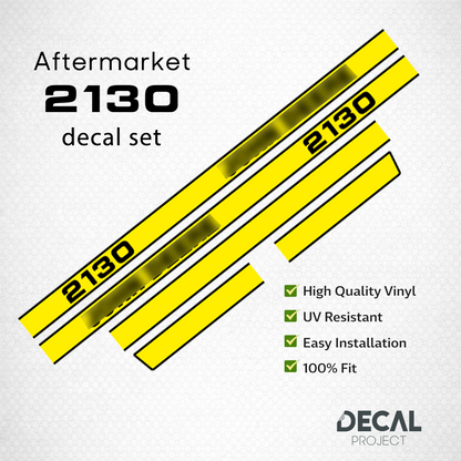 John Deere 2130 Decal Kit – Aftermarket Tractor Stickers – Full Restoration Set