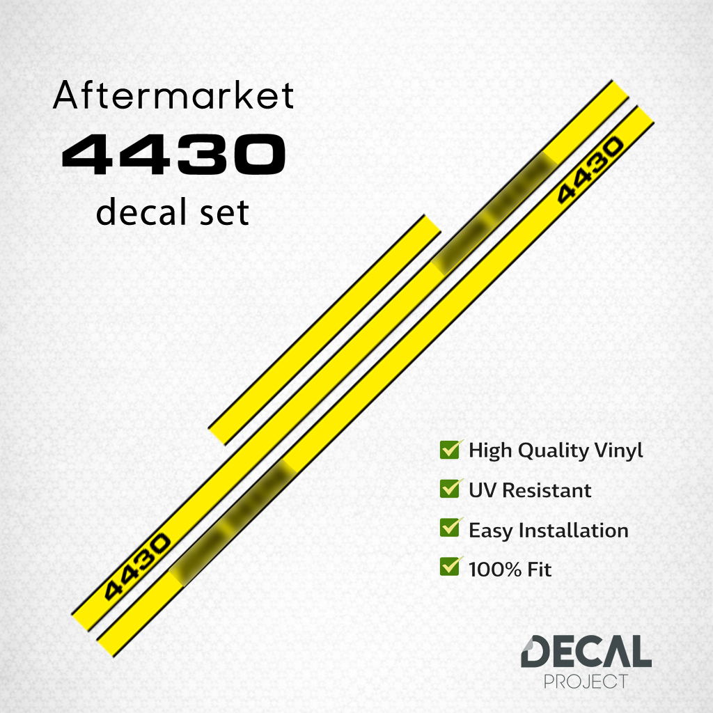 John Deere 4430 Decal Kit – Aftermarket Tractor Stickers – Full Set
