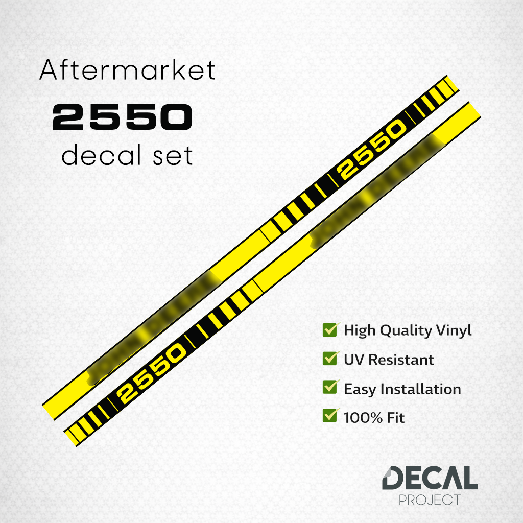 Aftermarket set fits JD Decal Kit – High-Quality Restoration Stickers - Full Set