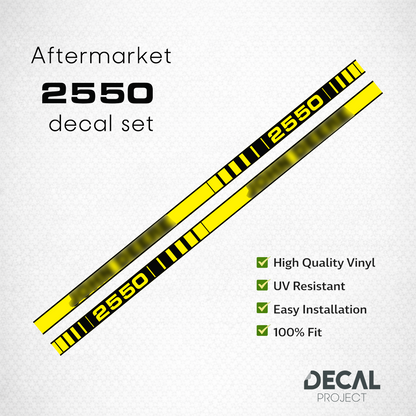 Aftermarket set fits JD Decal Kit – High-Quality Restoration Stickers - Full Set