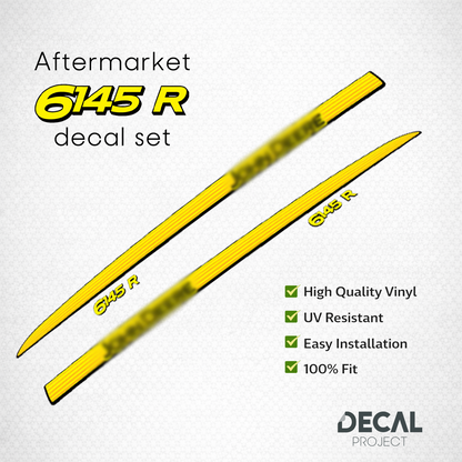 Aftermarket set fits JD 6145 R Decal Kit – Aftermarket Tractor Stickers - Full Set