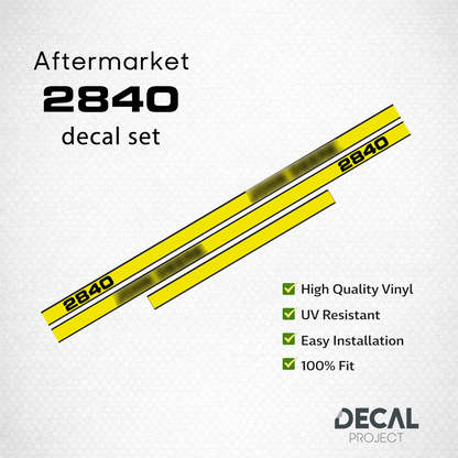 John Deere 2840 Decal Kit – Aftermarket Tractor Stickers – Full Restoration Set