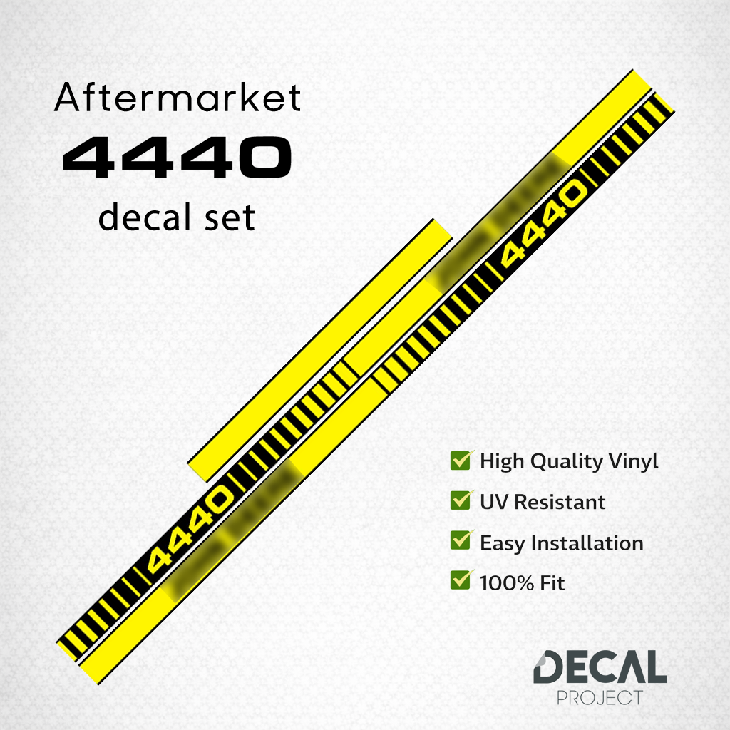 John Deere 4440 Decal Kit – Aftermarket Tractor Stickers – Full Set