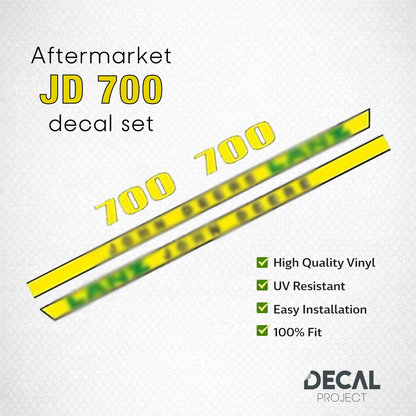 John Deere 700 Lanz Decal Kit – Hood & Safety Stickers– Complete Replacement Set