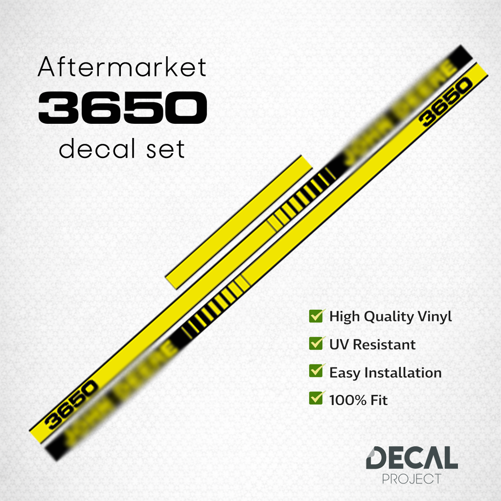 John Deere 3650 Decal Kit – Aftermarket Tractor Stickers – Series 50 Set