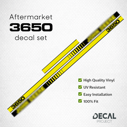 John Deere 3650 Decal Kit – Aftermarket Tractor Stickers – Series 50 Set
