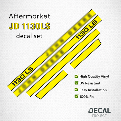 John Deere 1130LS Decal Kit – Hood & Safety Stickers – Complete Tractor Set