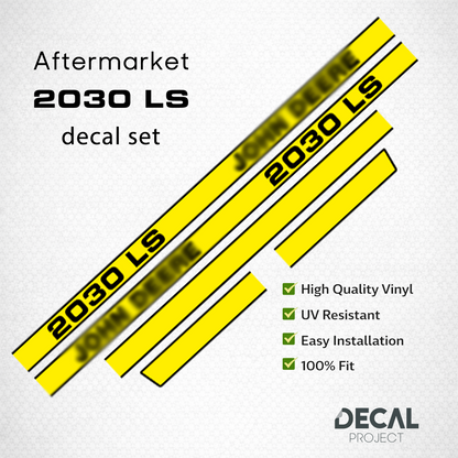 John Deere 2030 LS Decal Kit – Aftermarket Stickers – Full Restoration Set
