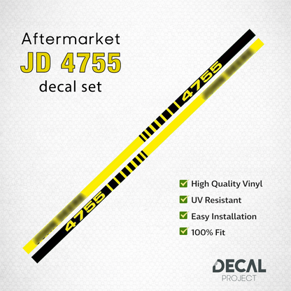 John Deere 4755 Decal Kit – Aftermarket Tractor Stickers – Series 55 - Full Set