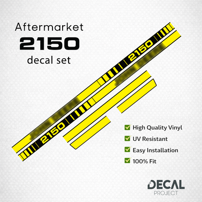 Aftermarket set fits JD 2150 Decal Kit – High-Quality Aftermarket Restoration Stick- Full Set