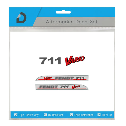 Fendt 711 Vario Decal Set - Restoration Vinyl Premium 700 Series