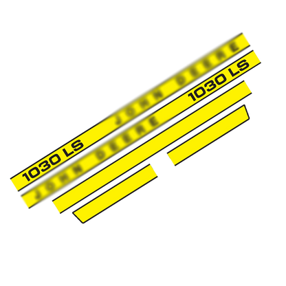 John Deere 1030LS Decal Kit – Hood & Safety Stickers – Complete Replacement Set