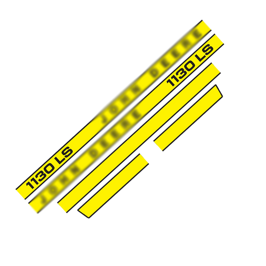 John Deere 1130LS Decal Kit – Hood & Safety Stickers – Complete Tractor Set