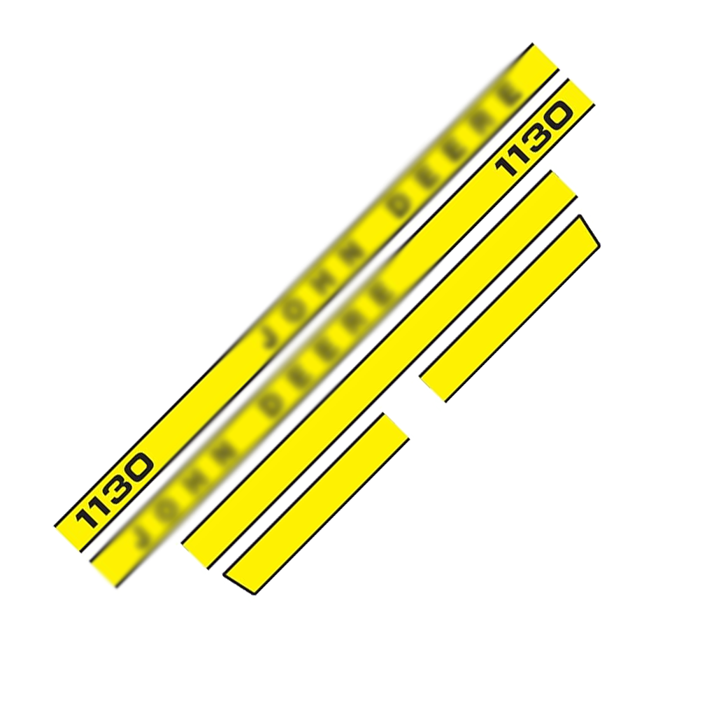 John Deere 1030 Decal Kit – Hood & Safety Stickers – Complete Replacement Set