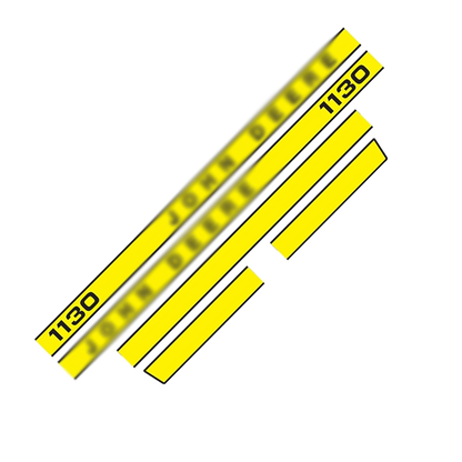 John Deere 1030 Decal Kit – Hood & Safety Stickers – Complete Replacement Set