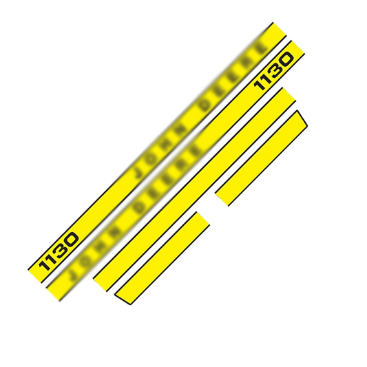 John Deere 1030 Decal Kit – Hood & Safety Stickers – Complete Replacement Set