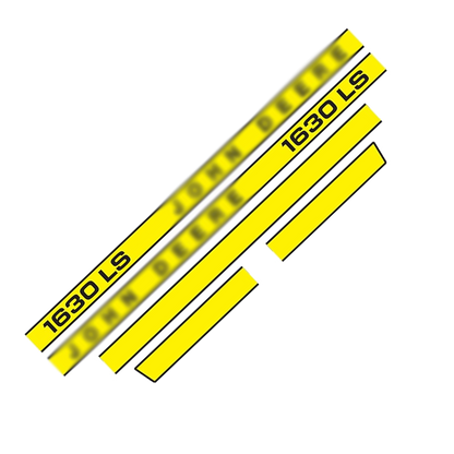 John Deere 1630 LS Decal Kit – Hood & Safety Stickers – Full Restoration Set