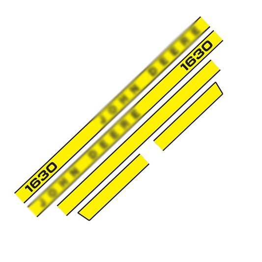 John Deere 1630 Decal Kit – Hood & Safety Stickers – Full Restoration Set