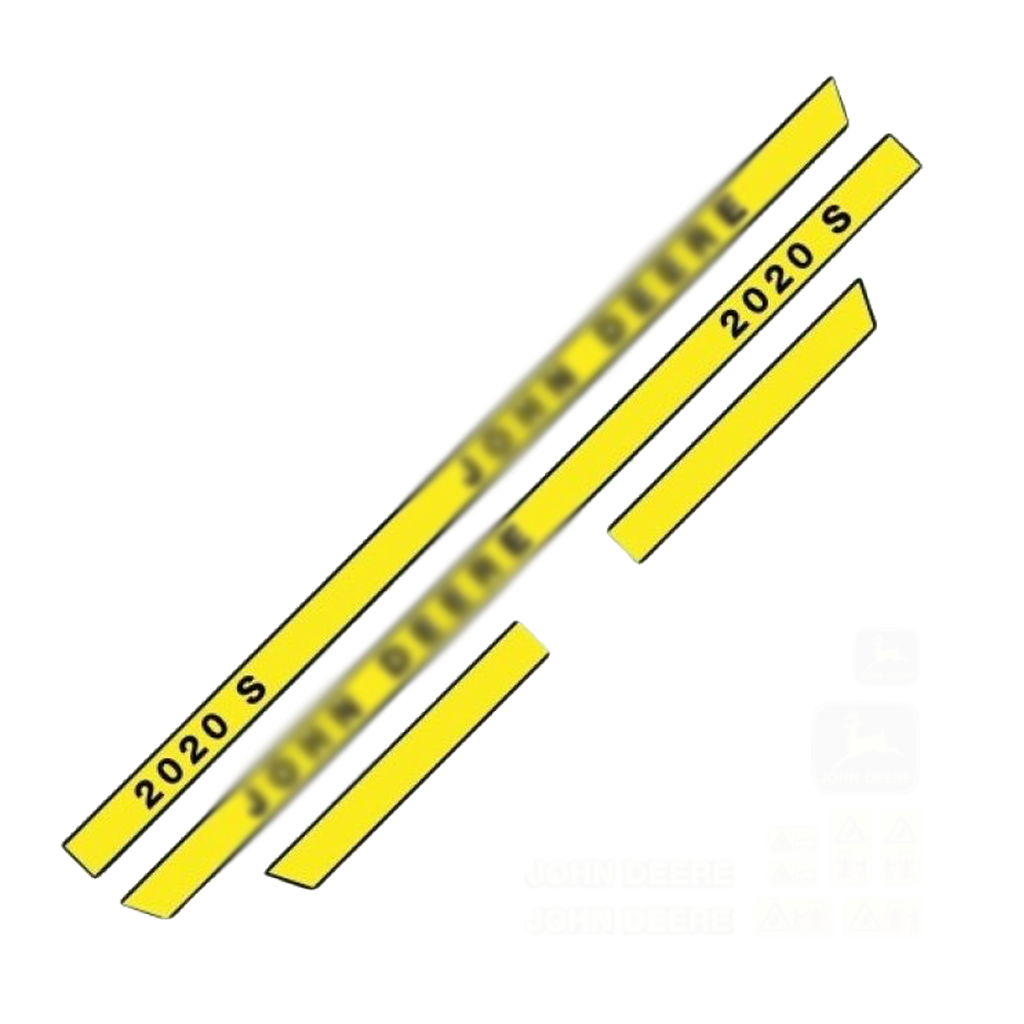 John Deere 2020S Decal Kit – Aftermarket Tractor Stickers – Full Restoration Set