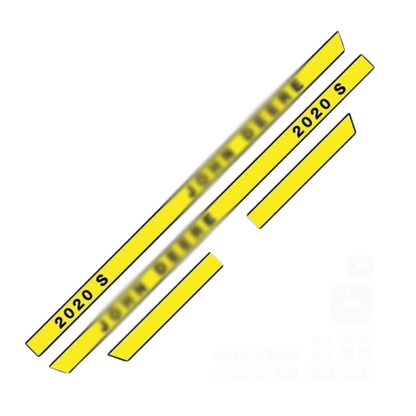 John Deere 2020S Decal Kit – Aftermarket Tractor Stickers – Full Restoration Set