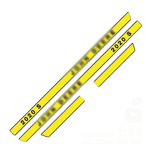 John Deere 2020S Decal Kit – Aftermarket Tractor Stickers – Full Restoration Set