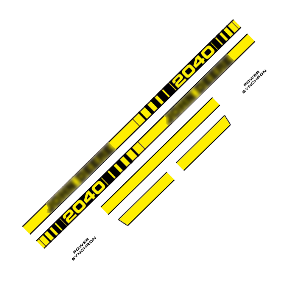 John Deere 2040 Decal Kit – Aftermarket Tractor Stickers – Power Synchron Set