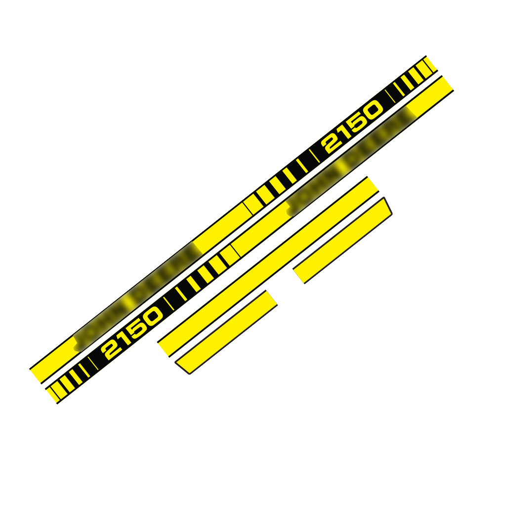 Aftermarket set fits JD 2150 Decal Kit – High-Quality Aftermarket Restoration Stick- Full Set