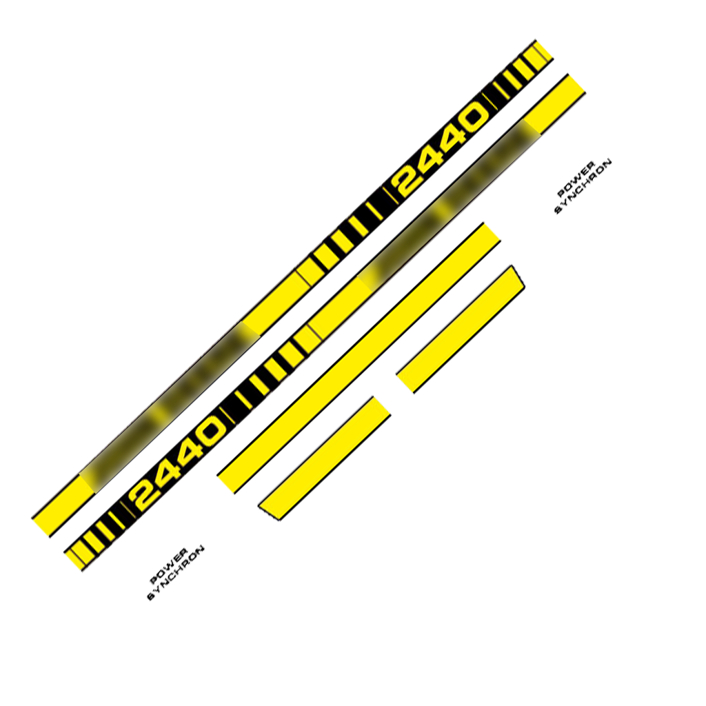 Aftermarket set fits JD 2440 Decal Kit – High-Quality Restoration Stickers - Full Set
