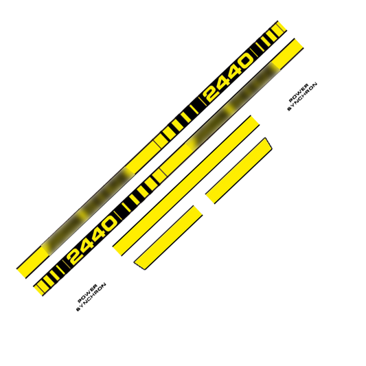 Aftermarket set fits JD 2440 Decal Kit – High-Quality Restoration Stickers - Full Set