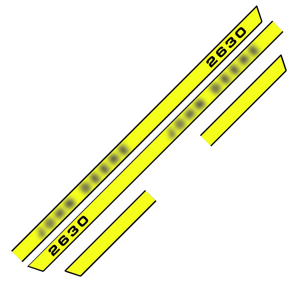 John Deere 2630 Decal Kit – Aftermarket Tractor Stickers – Full Restoration Set