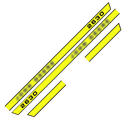 John Deere 2630 Decal Kit – Aftermarket Tractor Stickers – Full Restoration Set