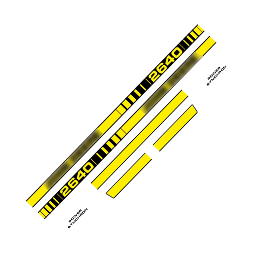 John Deere 2640 Decal Kit – Aftermarket Tractor Stickers – Power Synchron Set