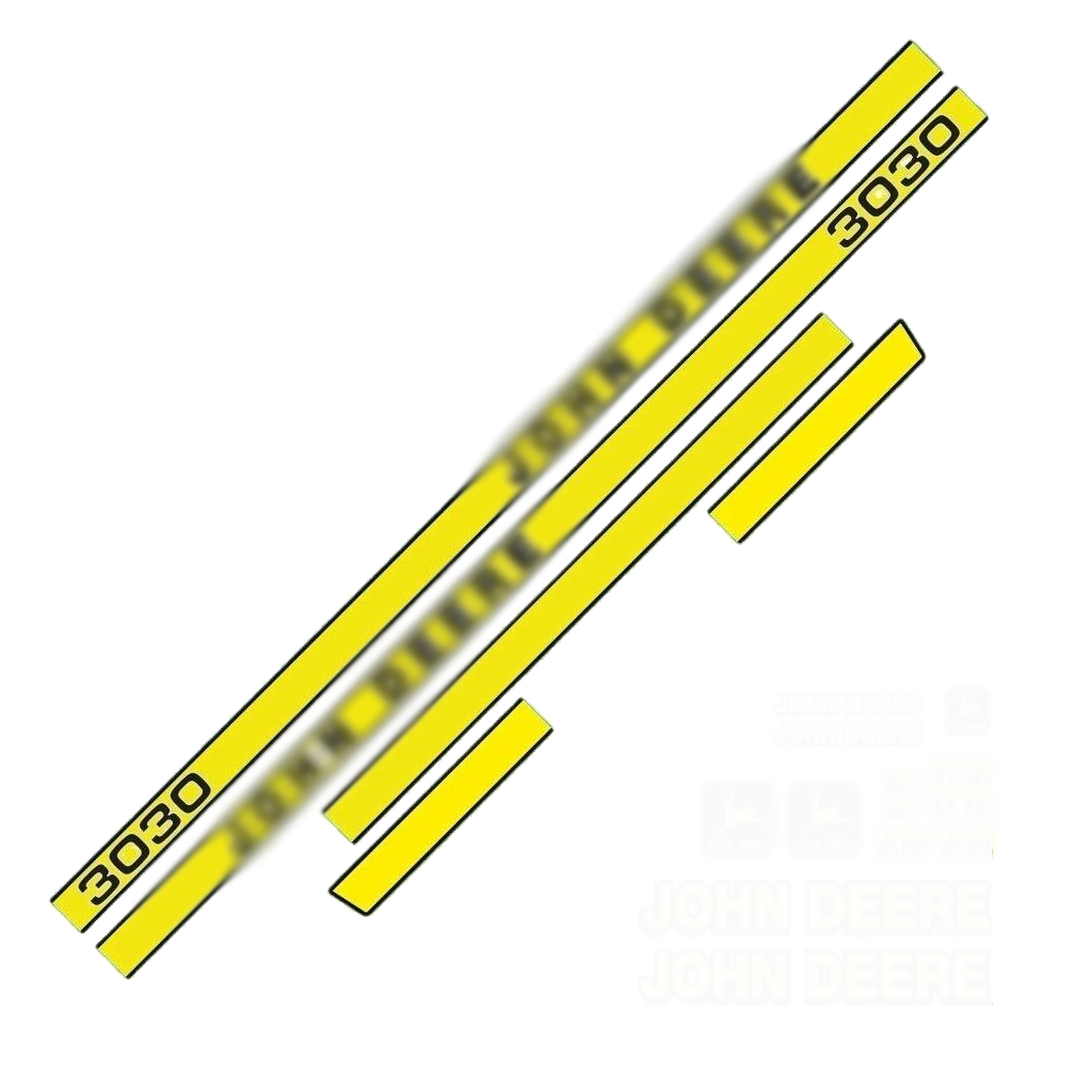 John Deere 3030 Decal Kit – Aftermarket Tractor Stickers – Full Restoration Set