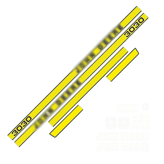 John Deere 3030 Decal Kit – Aftermarket Tractor Stickers – Full Restoration Set