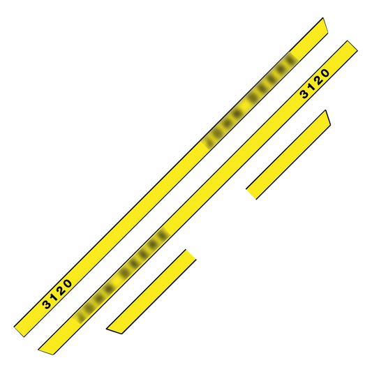 John Deere 3120 Decal Kit – Aftermarket Tractor Stickers – Restoration Set