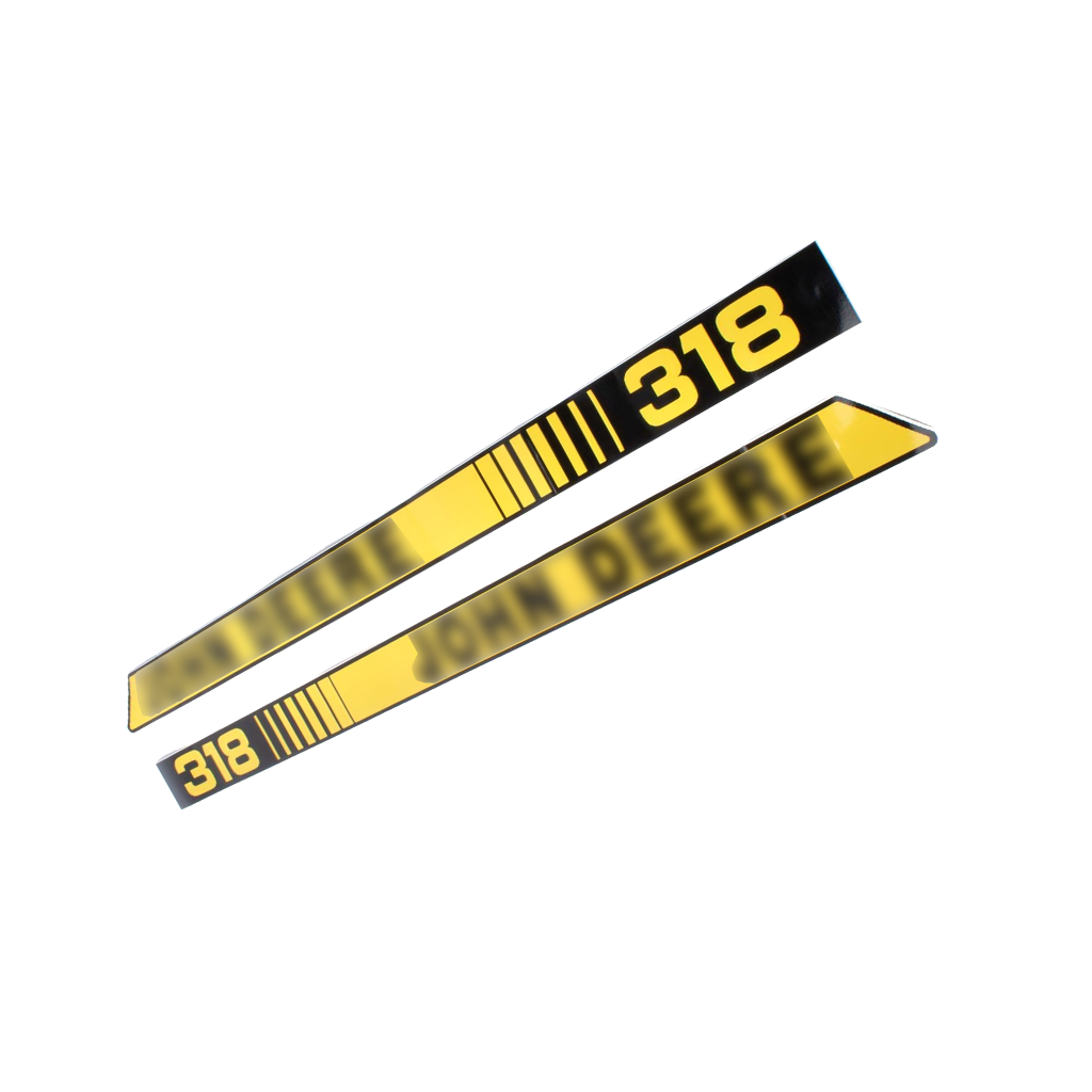 Aftermarket set fits JD Decal Kit – High-Quality Restoration Stickers - Full Set
