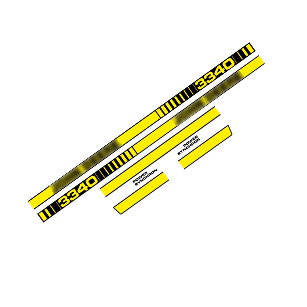 John Deere 3340 Decal Kit – Aftermarket Tractor Stickers – Power Synchron Set