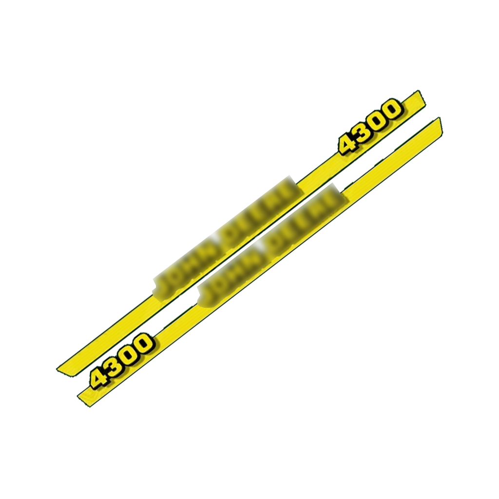John Deere 4300 Decal Kit – Premium Aftermarket Restoration - Replacement Set