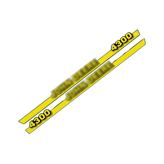 John Deere 4300 Decal Kit – Premium Aftermarket Restoration - Replacement Set