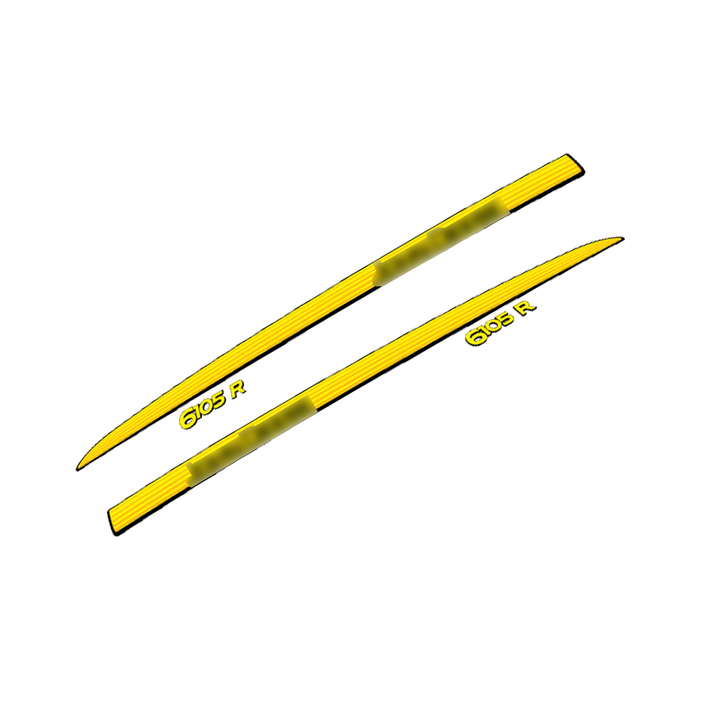 John Deere 6105 R Decal Kit – Aftermarket Tractor Stickers - Full Set