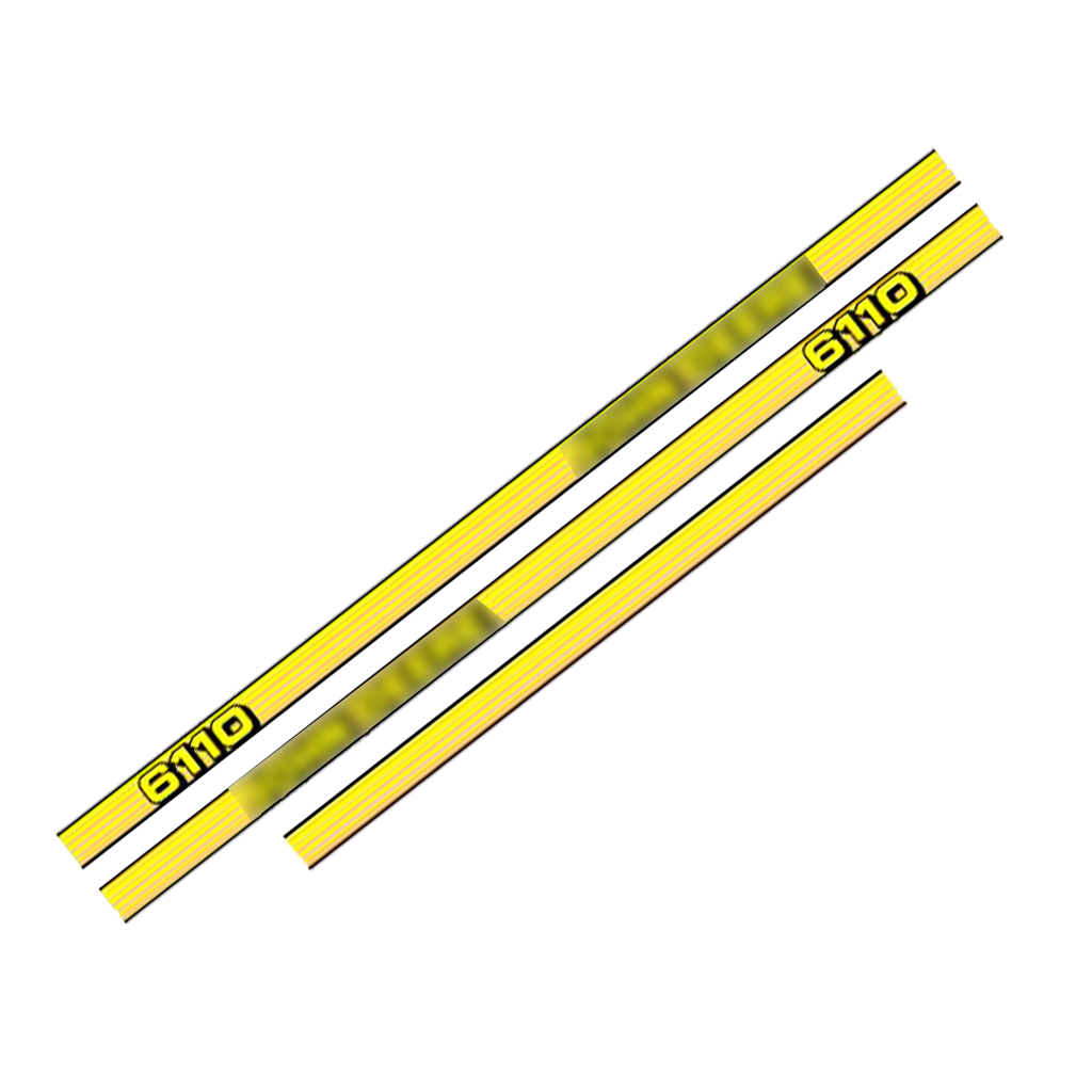 Aftermarket set fits JD  6110 Decal Kit – Aftermarket Tractor Stickers - Full Set