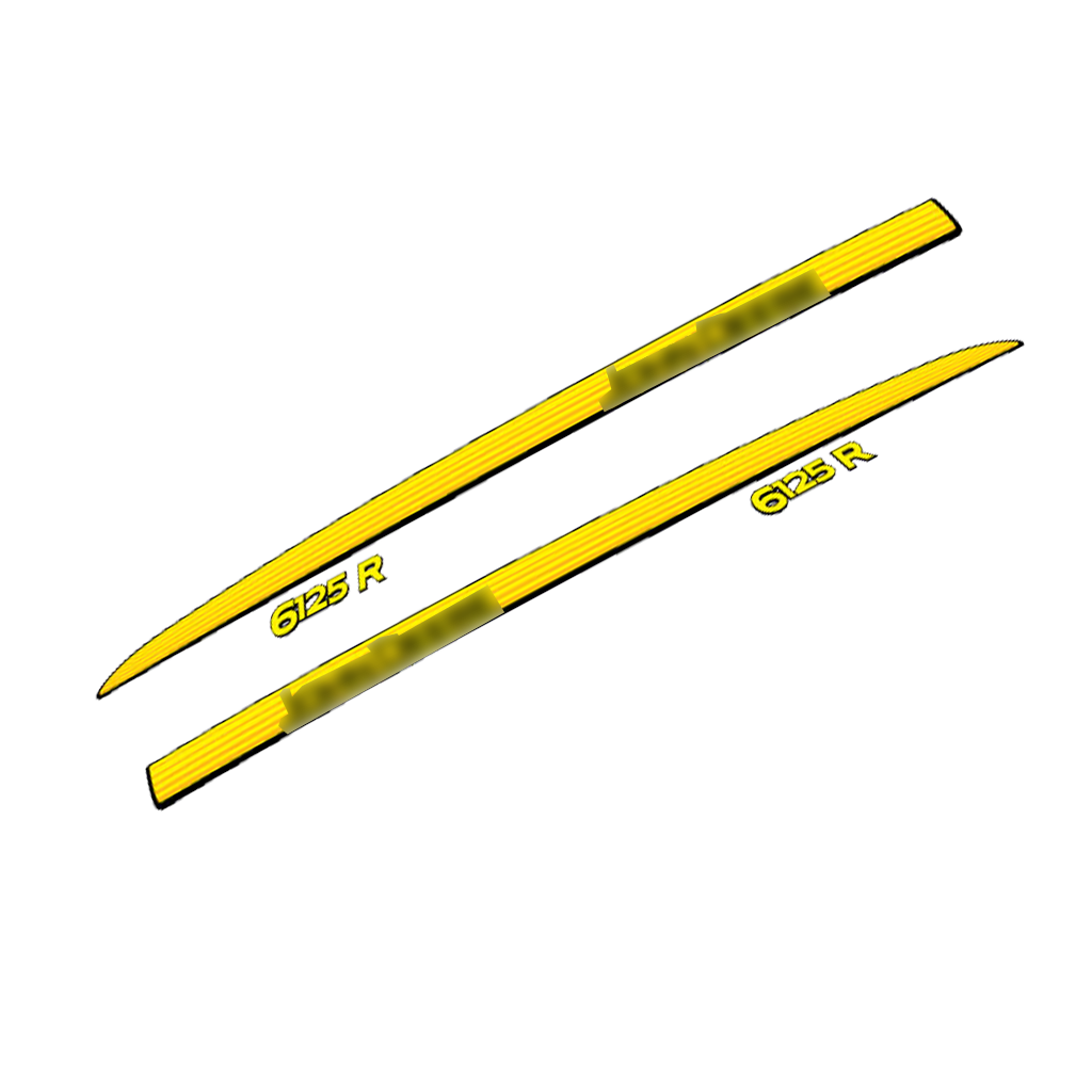John Deere 6125 R Decal Kit – Aftermarket Tractor Stickers - Full Set