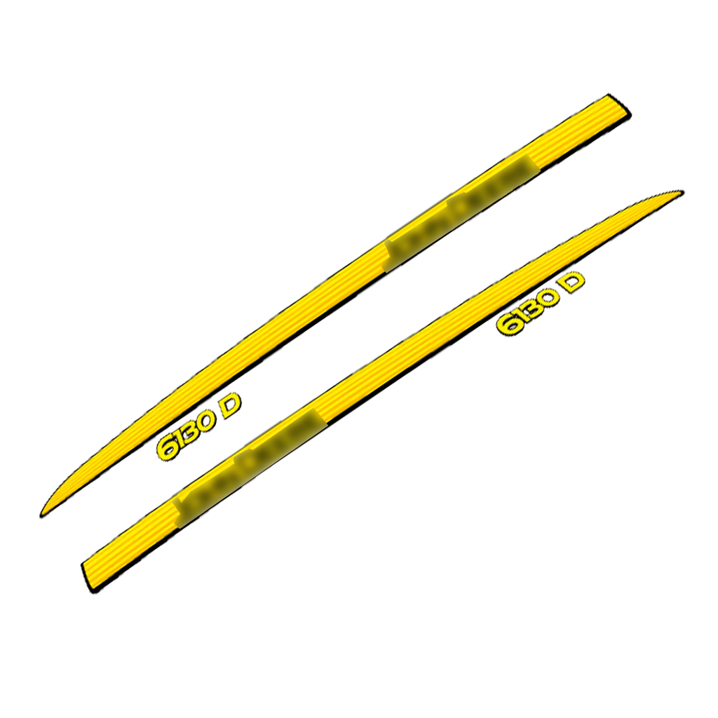Aftermarket set fits JD 6130 D Decal Kit – Aftermarket Tractor Stickers - Full Set